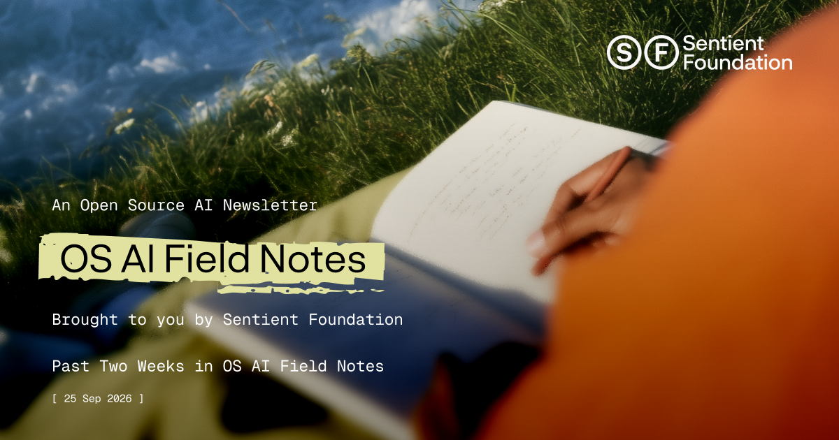 This Week In OS AI Field Notes: 25 September 2026