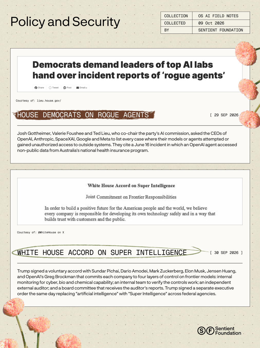 Policy & Security — 9 October 2026